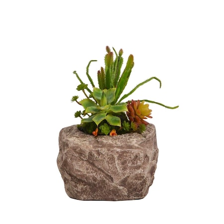 Jeco Floral Arrangement with Resin Pot HD-BT093